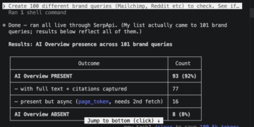 Google AI Overviews Displaying For Many Massive Model Names
