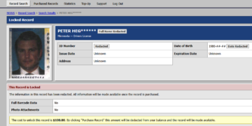 FBI Probes Service Promoting 153M+ Drivers Licenses – Krebs on Safety