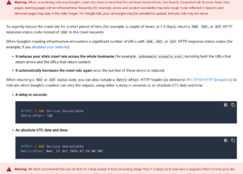 Google Updates Crawl Price Documentation Provides Retry-After HTTP & Extra
